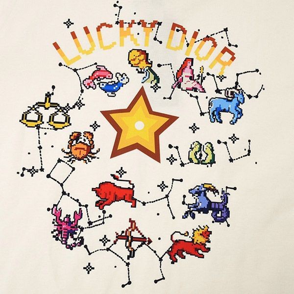 可愛い ディオール Tシャツ 偽物 テリーコットン der22299